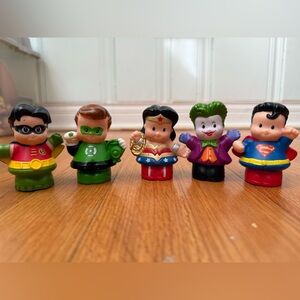 Fisher-Price Little People DC Super Friends, set of 5